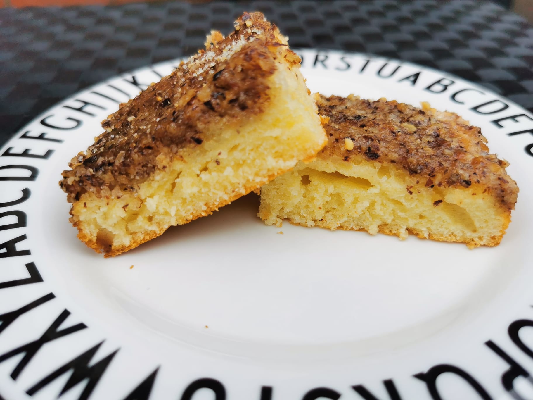 Buttermilchkuchen mit Nuss - Bidilis-Welt