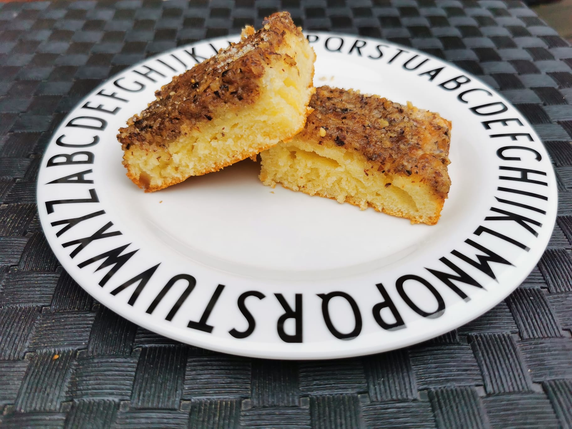Buttermilchkuchen mit Nuss - Bidilis-Welt