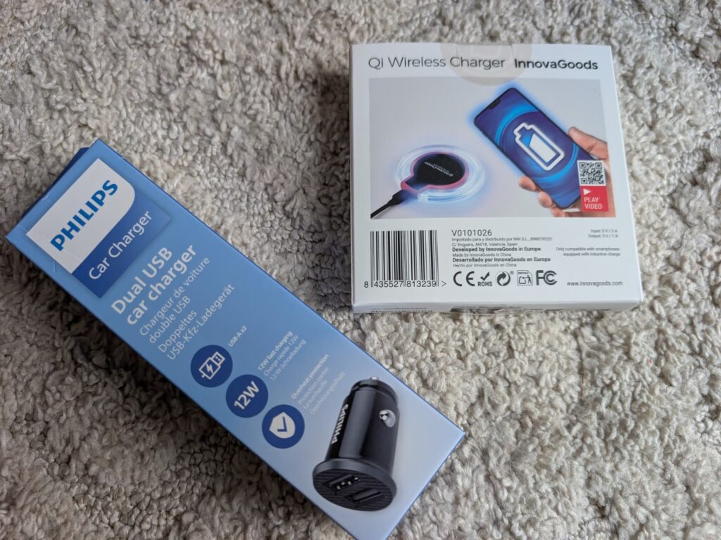 Qi Wireless Charger aus der Classic Mystery Box