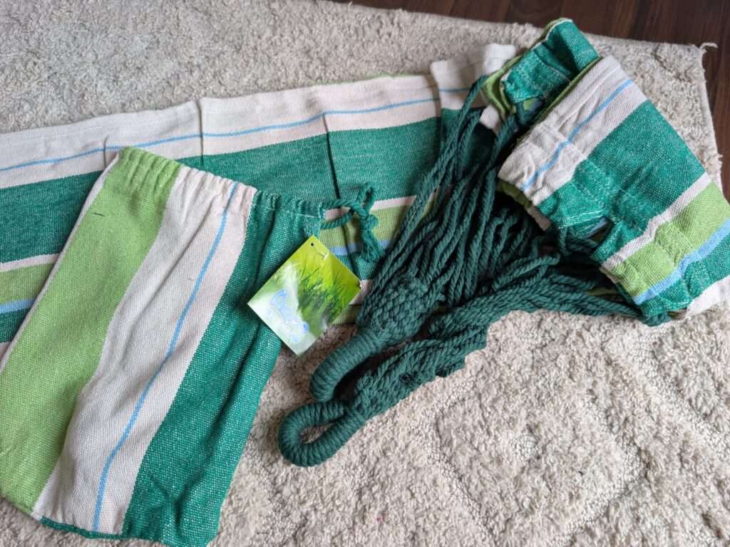 Hängematte aus der Classic Mystery Box von Mystery-Box.de